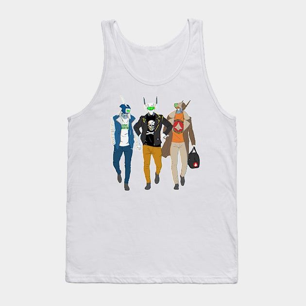 DesignB Tank Top by Robotech/Macross and Anime design's